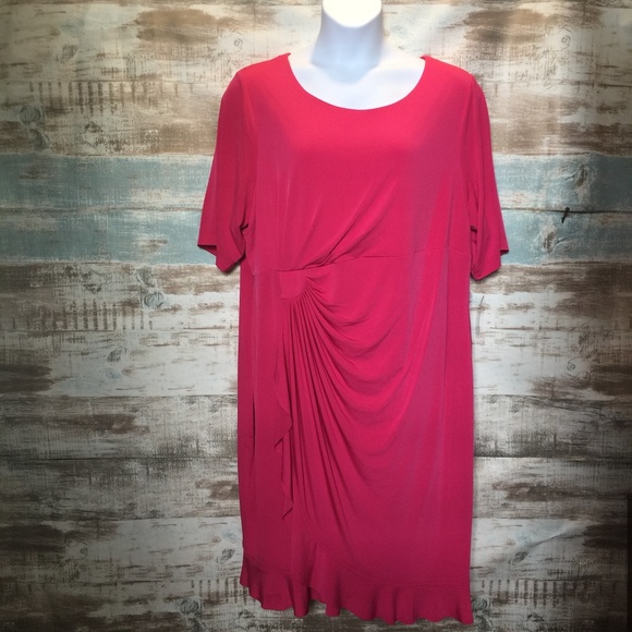 Dressbarn Dresses Dress Barn Womens Plus Size Knotted Dress